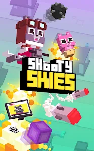 تحميل لعبة Shooty Skies مهكرة Apk للاندرويد 2025 اخر اصدار مجانا