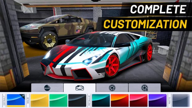 تحميل لعبة Extreme Car Driving Simulator مهكرة Apk للاندرويد 2025 اخر اصدار مجانا