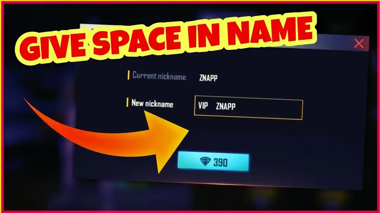 نسخ فراغ اسم فري فاير للنسخ طريقة وضع فراغ في اسم فري فاير How To Add Space in free fire name How To Add Space in free fire name