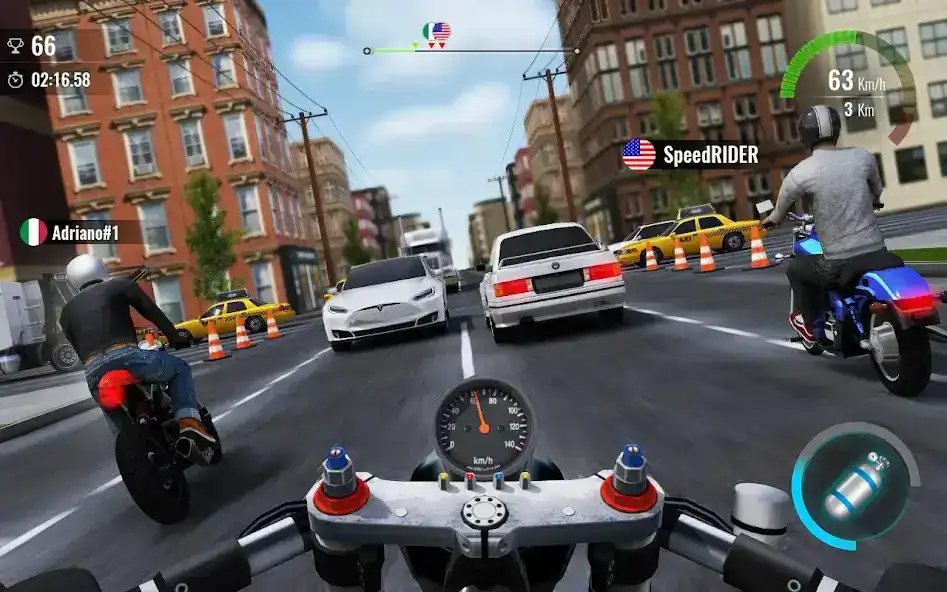 تحميل لعبة Moto Traffic Race 2 مهكرة Apk للاندرويد 2025 اخر اصدار مجانا