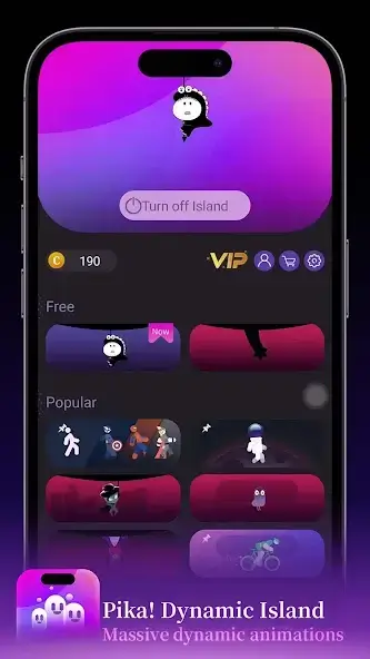 تحميل تطبيق Pika Dynamic Island مهكر Apk للاندرويد 2025 اخر اصدار مجانا