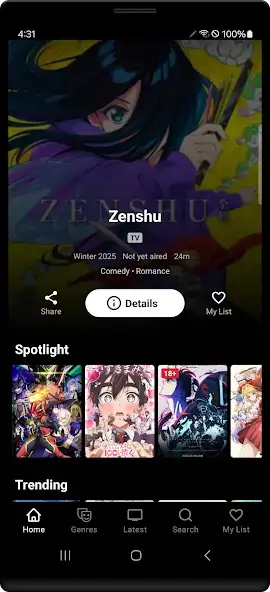 تحميل تطبيق وي أنمي WiiAnime مهكر Apk للاندرويد 2025 اخر اصدار مجانا